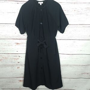 Prologue Black Button Up Dress